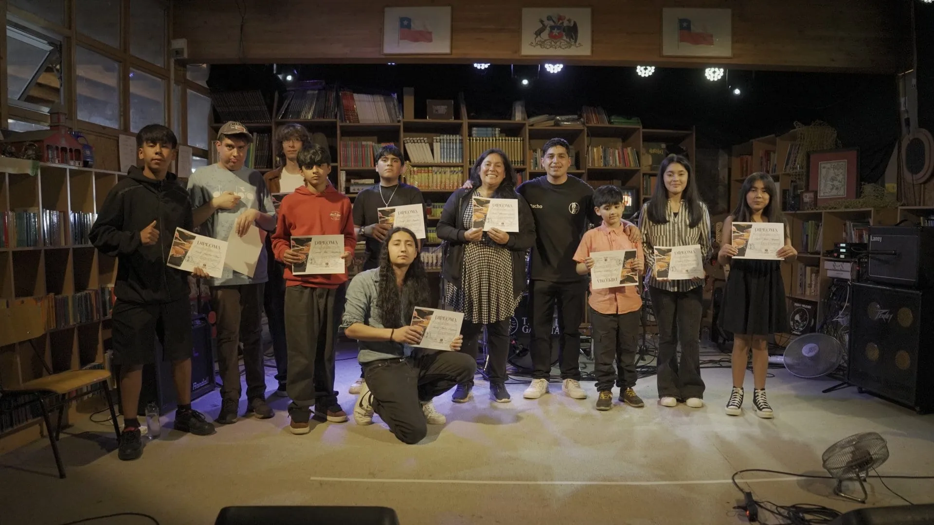 Taller de batería y cueca para la comunidad de Ancud